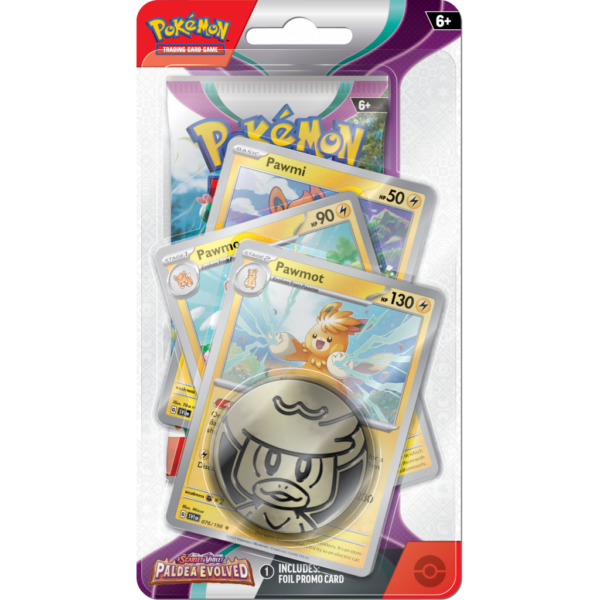 Pokémon TCG: Paldea Evolved - Premium Checklane Blister Pawmot