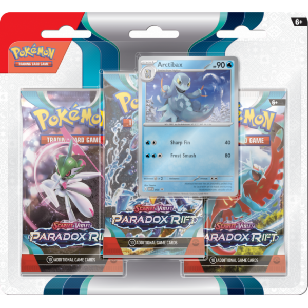 Pokémon TCG: Paradox Rift - 3-pack Blister - Arctibax