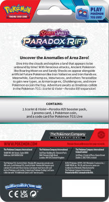 Pokémon TCG: Paradox Rift - Checklane Booster - Sinistea