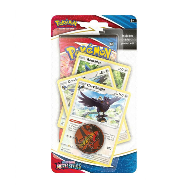 Pokemon TCG: Battle Styles Premium Blister- Corviknight