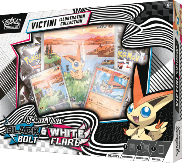 Pokémon TCG: Scarlet & Violet - White Flare & Black Bolt - Unova Victini Illustration Collection