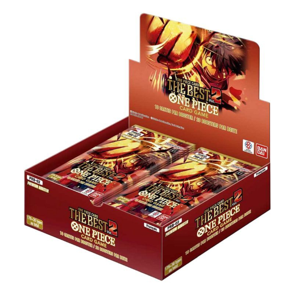 One Piece TCG PRB02 Premium Booster Box The Best Vol.2