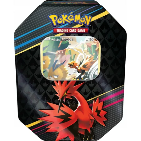Pokemon TCG: Crown Zenith Tin - Galarian Zapdos