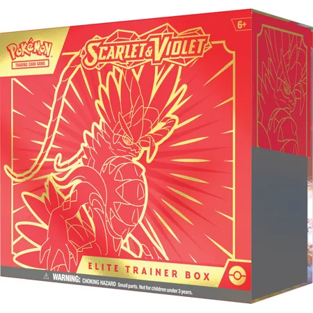 Pokémon TCG: Scarlet & Violet - Elite Trainer Box - Scarlet Koraidon