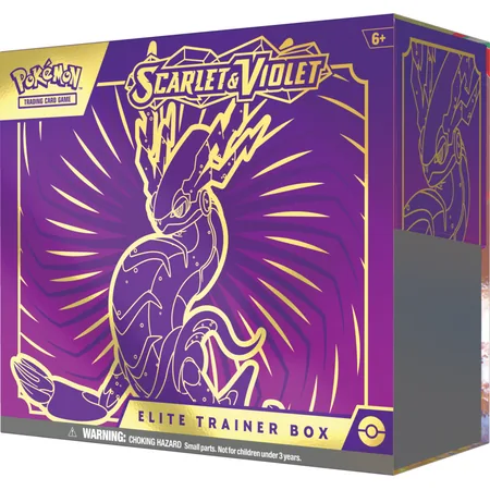 Pokémon TCG: Scarlet & Violet - Elite Trainer Box - Violet Miraidon