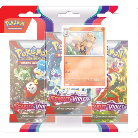 Pokémon TCG: Scarlet & Violet - 3-pack Blister - Arcanine