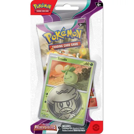 Pokémon TCG: Paldea Evolved - Checklane Blister Smoliv