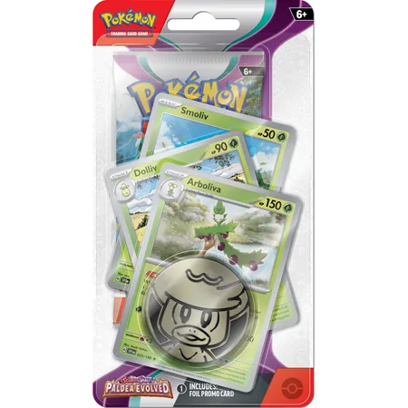 Pokémon TCG: Paldea Evolved - Premium Checklane Blister Arboliva