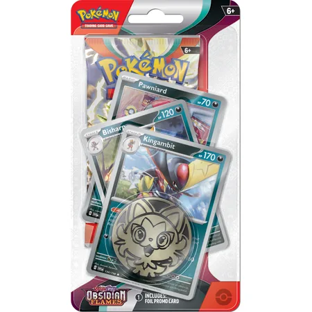 Pokémon TCG: Obsidian Flames - Checklane Blister Kingambit