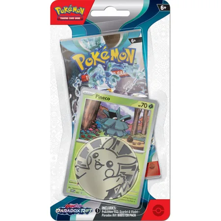 Pokémon TCG: Paradox Rift - Checklane Booster - Pineco