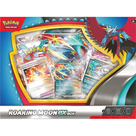 Pokémon TCG: Roaring Moon ex Box