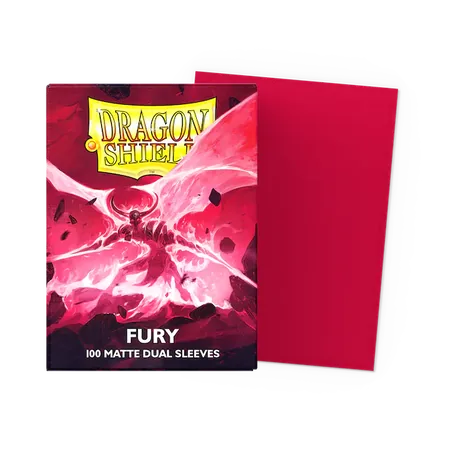 Dragon Shield Dual Matte Sleeves Fury (100)