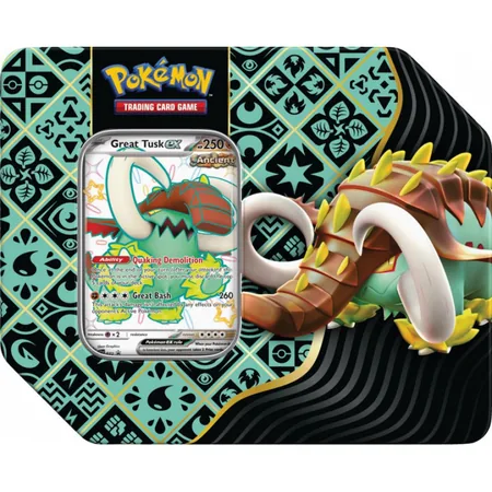 Pokémon TCG: Paldean Fates - Tin 5-booster - Great Tusk