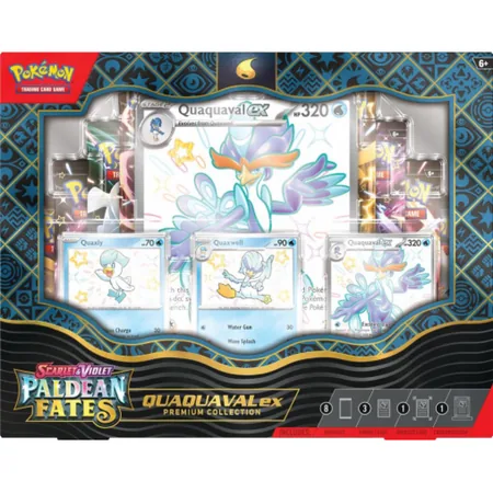 Pokémon TCG: Scarlet & Violet - Paldean Fates - Premium Collection - Quaquaval