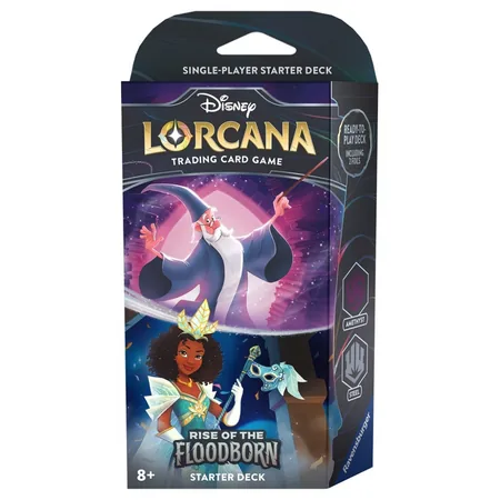 Disney Lorcana: Rise of the Floodborn - Merlin & Tiana (Amethyst & Steel)
