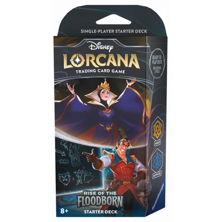 Disney Lorcana: Rise of the Floodborn - Gaston & Queen (Amber & Sapphire)