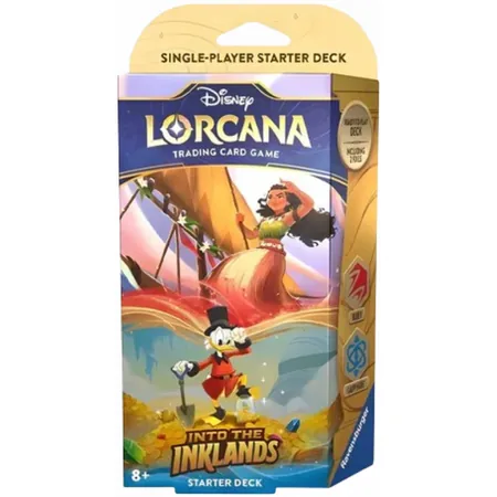 Disney Lorcana: Into the Inklands - Moana & Uncle Scrooge (Ruby & Sapphire)