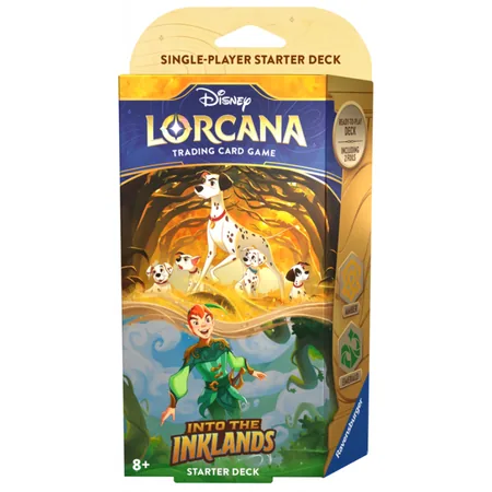 Disney Lorcana: Into the Inklands - Pongo & Peter Pan (Amber & Emerald)