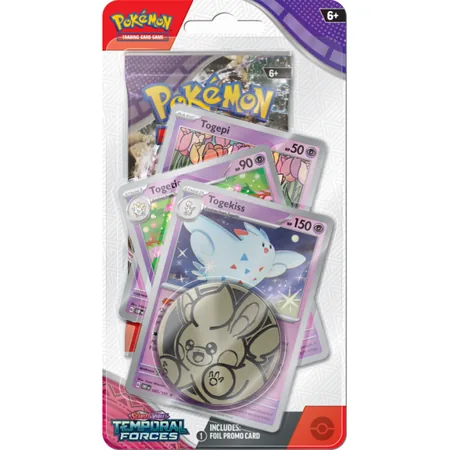 Pokémon TCG: Scarlet & Violet - Temporal Forces - Premium Checklane Blister - Togekiss