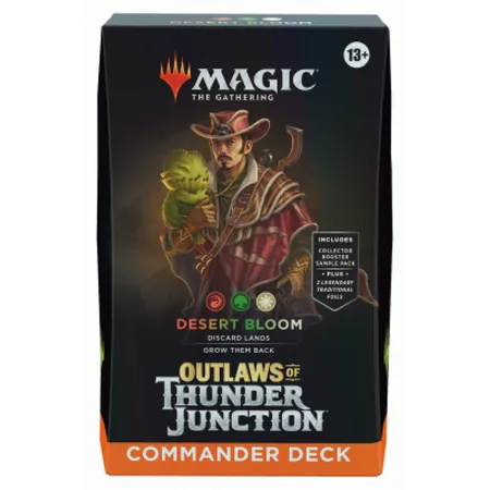 Magic the Gathering: Outlaws of Thunder Junction - Commander Deck - Desert Bloom