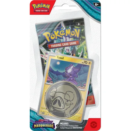 Pokémon TCG: Scarlet & Violet - Twilight Masquerade - Checklane Blister - Toxel