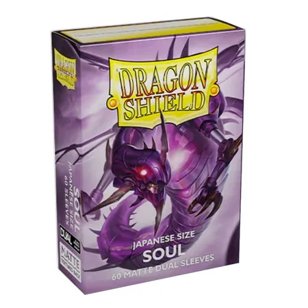 Dragon Shield Matte Dual Japanese Sleeves - Metallic Purple/Soul (60)