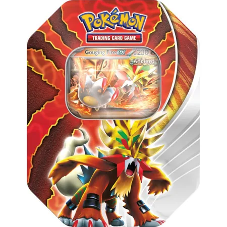 Pokémon TCG: Paradox Destinies Ex Tin - Gouging Fire ex