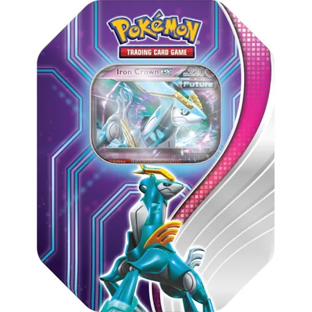 Pokémon TCG: Paradox Destinies Ex Tin - Iron Crown ex