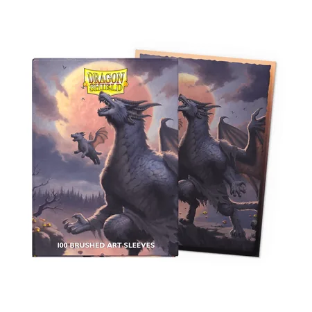 Dragon Shield Brushed Art Sleeves - Halloween 2023 - Standard Sleeves