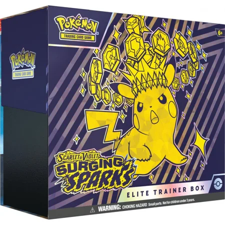 Pokémon TCG: Scarlet & Violet - Surging Sparks - Elite Trainer Box
