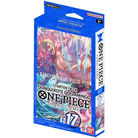One Piece: The Card Game - ST-17 - Starter Deck - Blue Donquixote Doflamingo