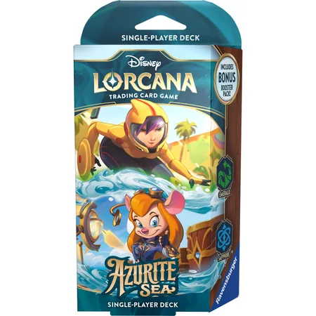 Disney Lorcana: Azurite Sea - Starter Deck - Tomago & Gadget
