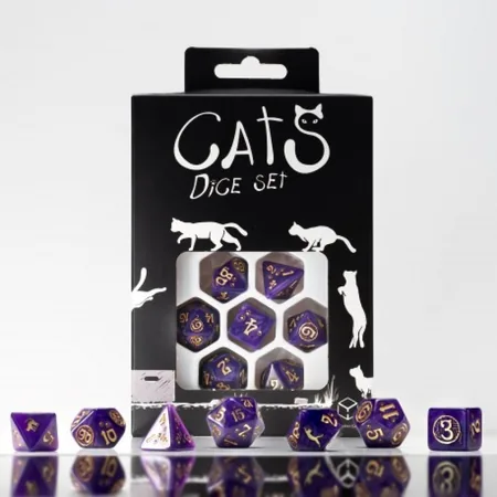Cats dice set - Purrito