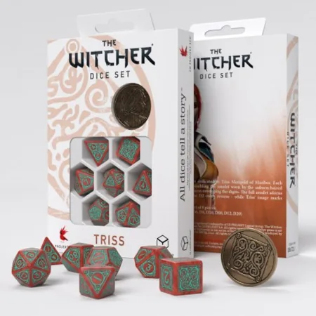 Komplet kości Wiedźmin: Triss - Nieulękła Merigold