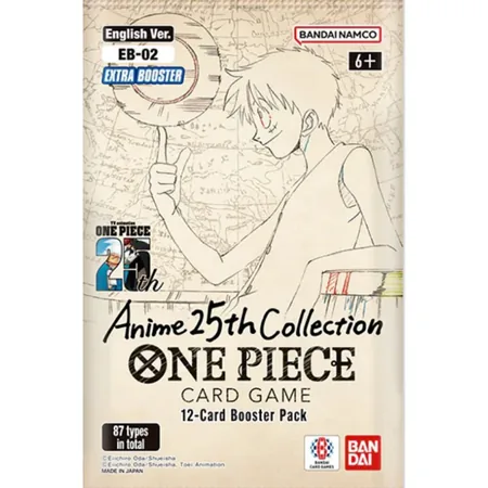 One Piece TCG EB02 Extra Booster Box Anime 25th Collection