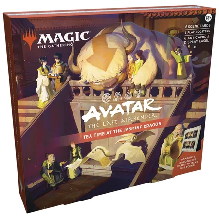 Magic the Gathering: Avatar - The Last Airbender - Scene Box - Tea Time at the Jasmine Dragon