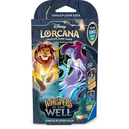 Disney Lorcana: Whispers in the Well - Deck - Simba & Megara