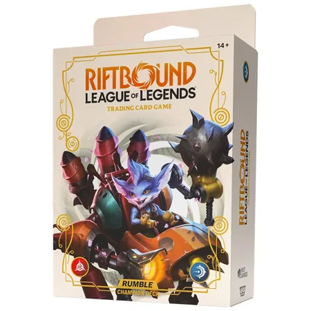 Riftbound League of Legends TCG Spiritforged Champion Deck Rumble
