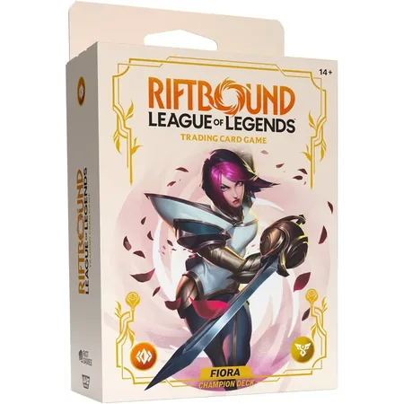 Riftbound League of Legends TCG Spiritforged Champion Deck Fiora