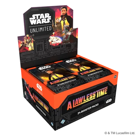 Star Wars: Unlimited Card Game - A Lawless Time - Booster Display