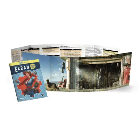 Fallout RPG - Ekran mistrza gry + książeczka