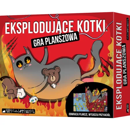 Eksplodujące Kotki: Gra planszowa