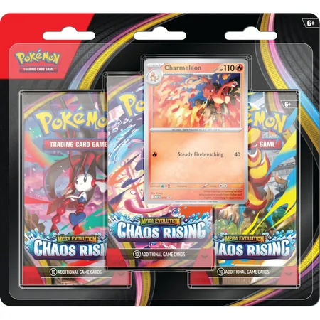 Pokémon TCG: Chaos Rising - 3-Pack Blister