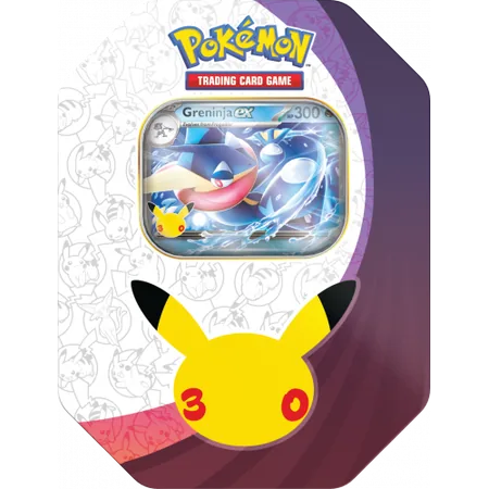 Pokémon TCG: 30th Celebration - Tin - Greninja ex
