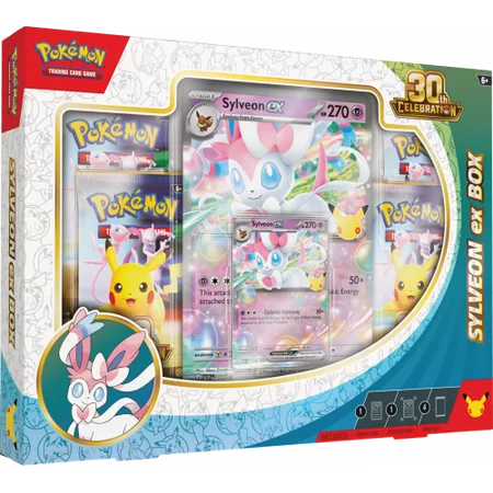 Pokémon TCG: 30th Celebration - Ex Box - Sylveon ex