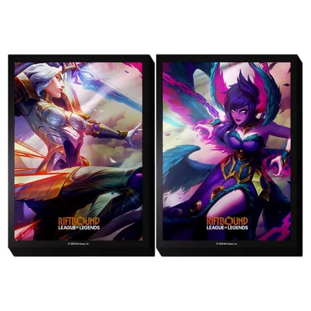 Art Sleeves Riftbound TCG Vendetta Kayle vs Morgana
