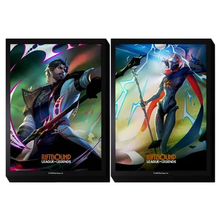Art Sleeves Riftbound TCG Vendetta Jace vs Viktor