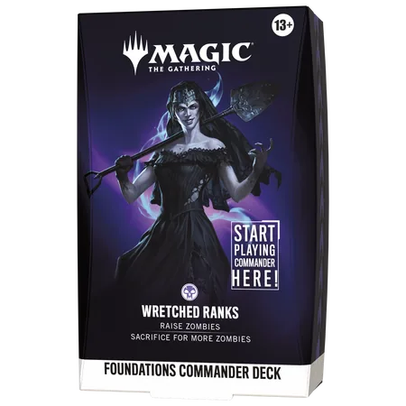Magic: the Gathering - Foundations Commander Deck - Wretched Ranks