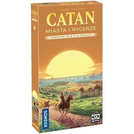 Catan - Miasta i Rycerze, dodatek dla 5-6 graczy (edycja 2025)
