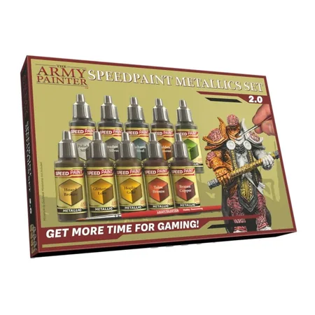 The Army Painter Speedpaint 2.0 Metallics Set